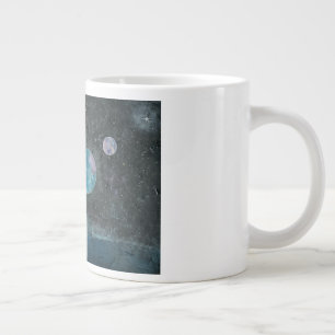 Caneca De Café Grande Blue Planet Mug