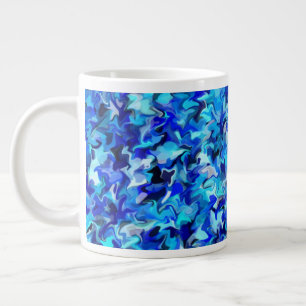 Caneca De Café Grande Blue Swirl 20oz Mug