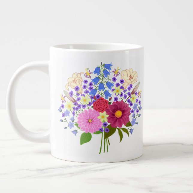 Caneca De Café Grande Blumenstrauss Specialty Mug (Esquerda)
