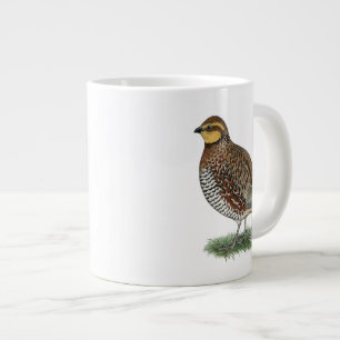 Caneca De Café Grande Bobwhite Quail Hen