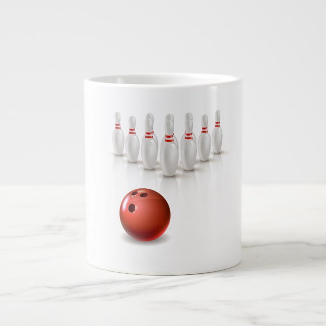 Caneca De Café Grande Boliche (Frente)