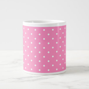 Caneca De Café Grande Bolinhas
