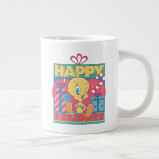 Caneca De Café Grande BOLSAS DE CARRO™ | Feriados felizes da TWEETY™