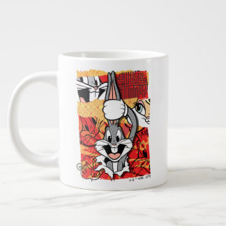 Caneca De Café Grande BOLSAS DE CARRO™ | INSETOS BUNNY™ Gráfico