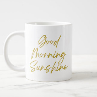 Caneca De Café Grande Bom dia Sunshine 20 oz Jumbo Mug