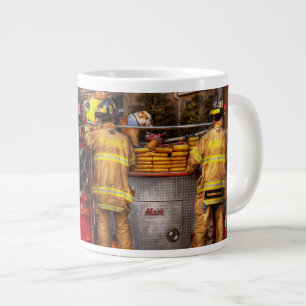 Caneca De Café Grande Bombeiro - Corpo de Bombeiros de Metuchen