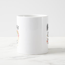 Caneca De Café Grande Bondade É Magia Queer Arco-Íris Citação LGBTQ+