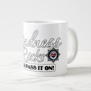Caneca De Café Grande Bondade Rocks