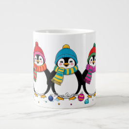 Caneca De Café Grande Bonita Tendência Moderna Engraçada Feliz Natal