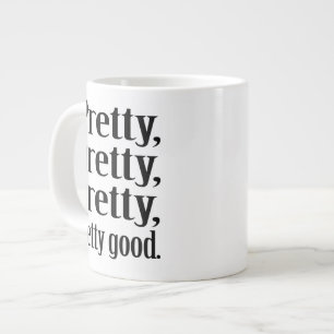 Caneca De Café Grande Bonito, bonito, bonito, bom Jumbo Mug