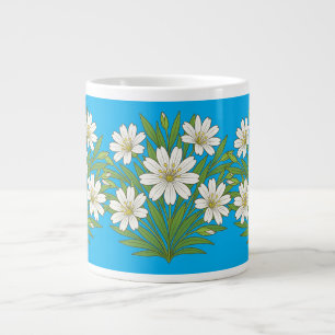 Caneca De Café Grande Bons vibes de primavera