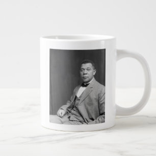 Caneca De Café Grande Booker Taliaferro Washington: Educador Negro