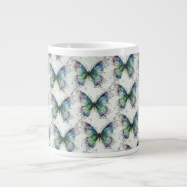 Caneca De Café Grande Borboleta