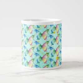 Caneca De Café Grande Borboleta