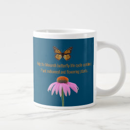 Caneca De Café Grande Borboleta-monarca