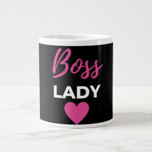 Caneca De Café Grande Boss Lady