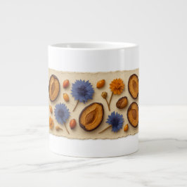 Caneca De Café Grande Botanical Harmony Mug