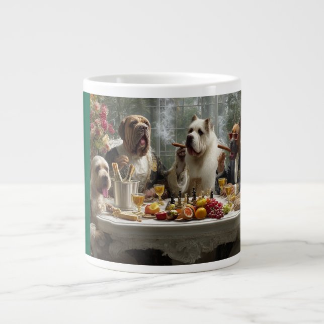 Caneca De Café Grande Botella de agua (Frente)