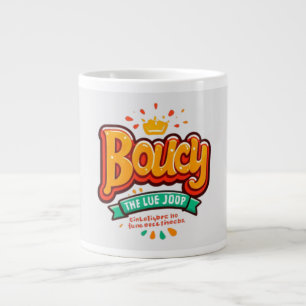 Caneca De Café Grande Bouncy Crown