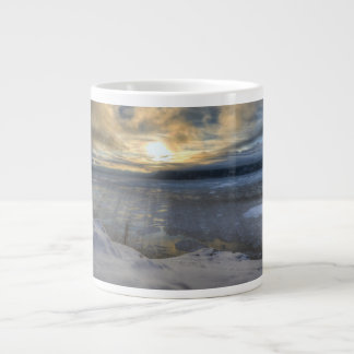 Caneca De Café Grande Braço de Turim Solstício Inverno