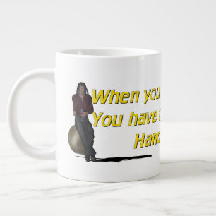 Caneca De Café Grande Brass Balls