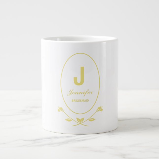 Caneca De Café Grande Bridesmaid Gift Specialty Mug (Frente)