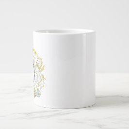 Caneca De Café Grande British Coat of Arms 