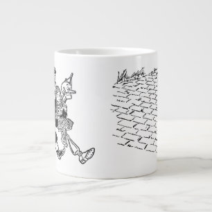 Caneca De Café Grande Bruxa Vintage de Oz Dorotheia Dormindo com Papoula