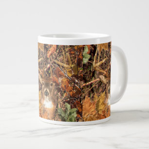Caneca De Café Grande Buck in Fall Camo White Tail Deer