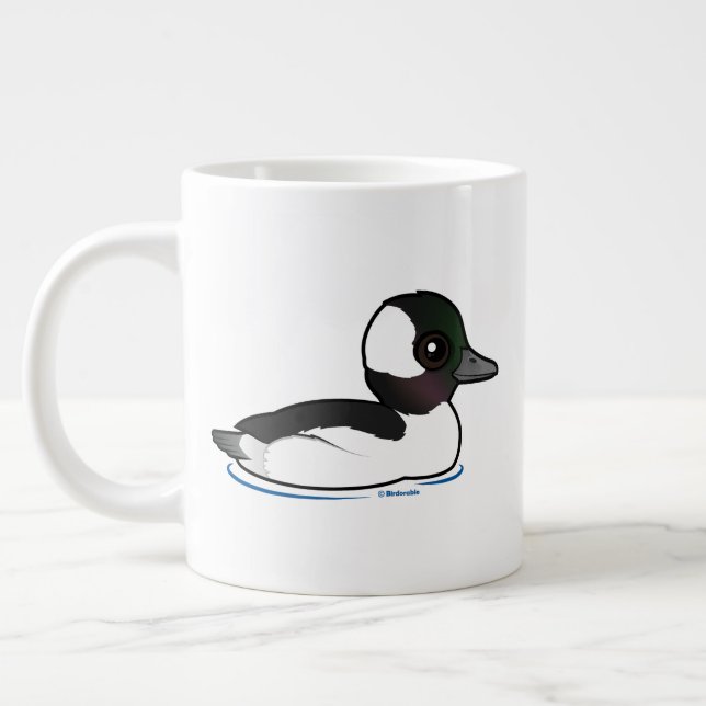 Caneca De Café Grande Bufflehead (Esquerda)