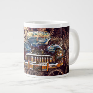 Caneca De Café Grande Buick Mug Antiquado Steampunk