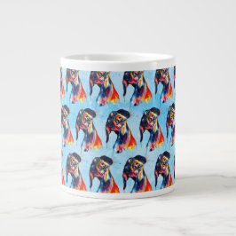 Caneca De Café Grande Cachorro