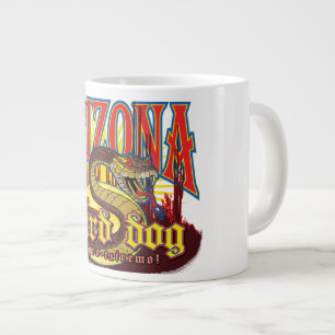 Caneca De Café Grande Cachorro Guarda Cobra do Arizona