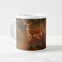 Caneca De Café Grande Cachorros de veados