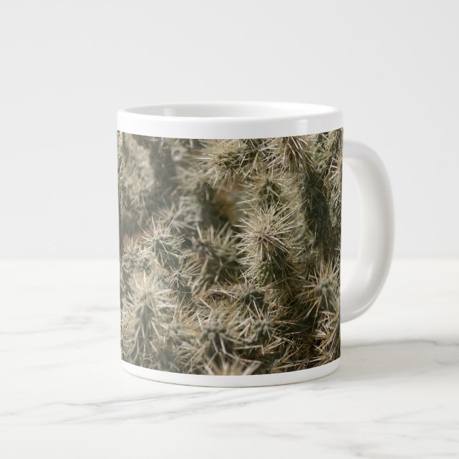 Caneca De Café Grande Cactus De Urso (Frente Esquerda)