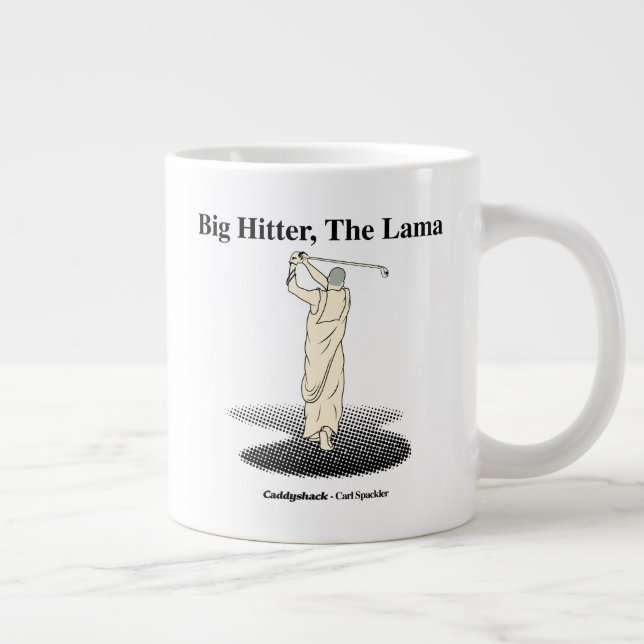 Caneca De Café Grande Caddyshack | Big Hitter, Lama (Direita)