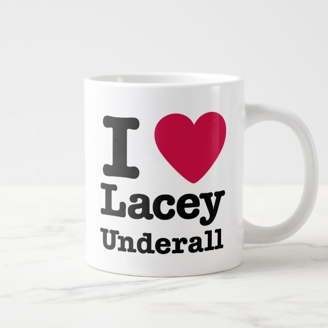 Caneca De Café Grande Caddyshack | I Love Lacey Underall (Direita)