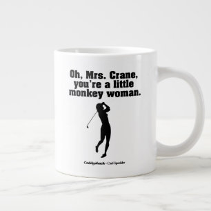 Caneca De Café Grande Caddyshack Oh Mrs. Crane