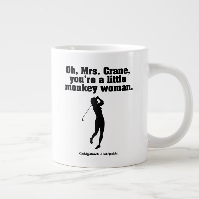Caneca De Café Grande Caddyshack | Oh, Sra. Crane (Direita)