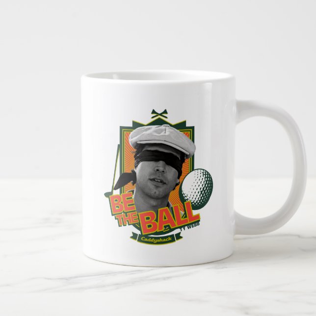 Caneca De Café Grande Caddyshack | Seja A Bola (Direita)