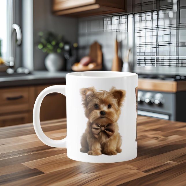 Caneca De Café Grande Cães Pequenos Bonitos Canuta (Criador carregado)