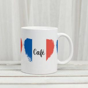 Caneca De Café Grande Café assado francês
