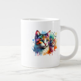 Caneca De Café Grande Café / Chá Mug