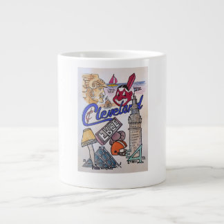 Caneca De Café Grande Café Cleveland ou Tea Mug