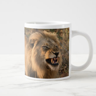 Caneca De Café Grande Café da Manhã LION Antes de Personalizar Nome