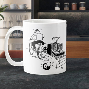 Caneca De Café Grande Café de animação DJ móvel