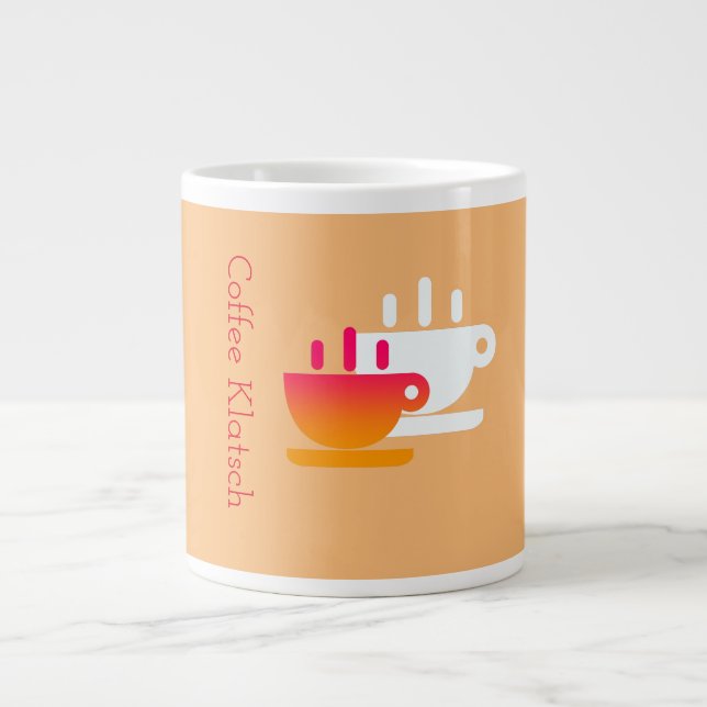 Caneca De Café Grande Café Klatsch Melon (Frente)