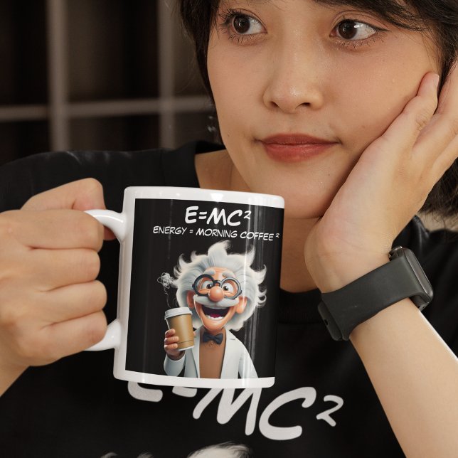 Caneca De Café Grande Café Mad Scientist (Criador carregado)