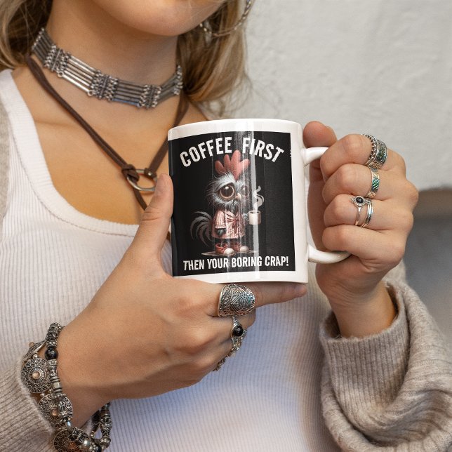 Caneca De Café Grande Café Primeira Memória (Criador carregado)