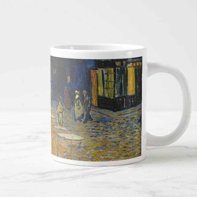 Caneca De Café Grande Café Terrace por Vincent Van Gogh (Direita)